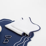 All About Navy - Set of 4 Placemats