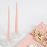 Soft Pink Taper Candle - Pack of 4