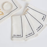 French Brasserie - Set of 4 Napkins
