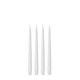 White Taper Candle - Pack of 4