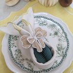 Bunny easter napkin