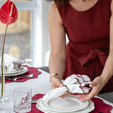 Burgundy Collection - Set of 4 Napkins